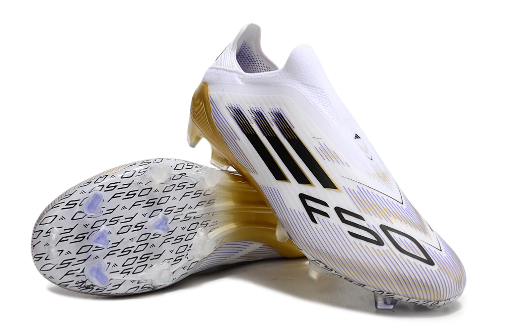 Adidas F50 Laceless Gold Elite FG