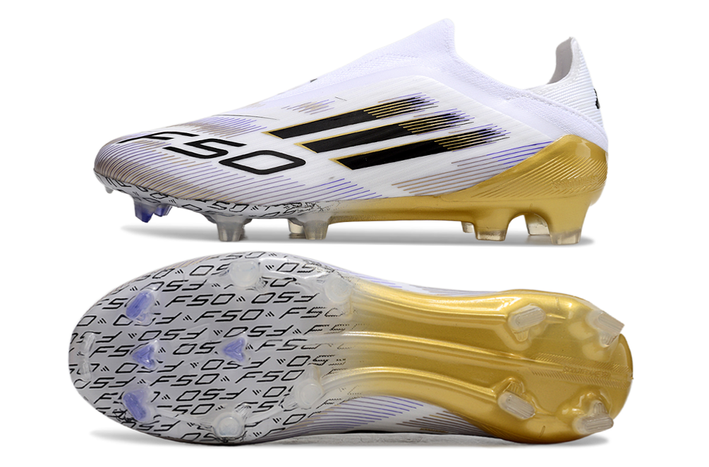 Adidas F50 Laceless Gold Elite FG