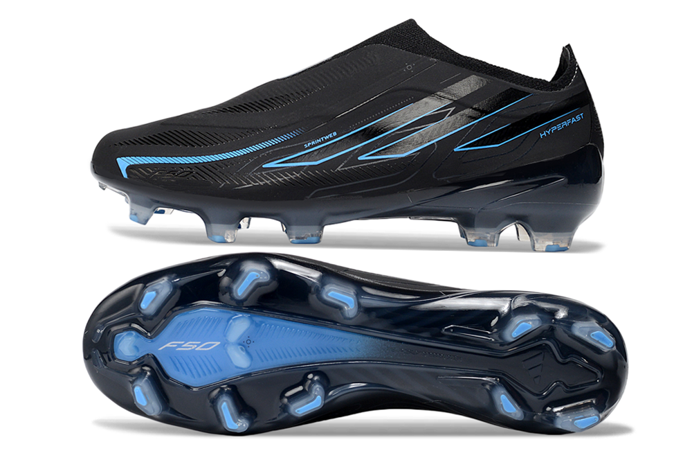 Adidas F50 Hyperfast Elite FG - Black Ice
